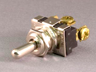 Reading Lamp toggle switch, this switch fits the confined space in the lampshade